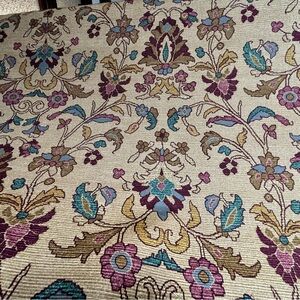 6 yards Ralph Lauren Bohemian Melstone Rug Umber Fabric